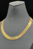 عقد ذهب صافي عيار 21 وزن 25.8 جرام