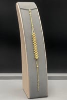 اسوارة كور ذهب صافي عيار 18 وزن 8.9 جرام