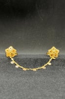 دبل خاتم على شكل نجمة ذهب صافي عيار 21 وزن 5.2 جرا...