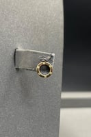 طقم دائري ذهب صافي عيار 18 وزن 1.9 الى 2 جرام