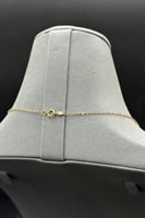 عقد مستطيل ذهب مع لؤلؤ عيار 21 وزن من 2.40 الى 2.4...