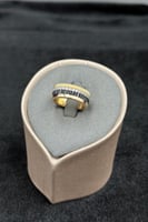 دبلة ذهب تصميم الماس عيار 18 وزن من 5.2 الى 7.2 جر...