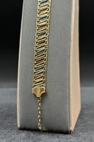 اسوارة ذهب صافي ايطالي عيار 18 وزن 7.8 جرام