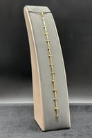 إسوارة ذهب صافي عيار 18 نعومة فيرا وزن 4.3 جرام تص...