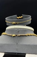 طقم كور ليزر ذهب صافي عيار 21 وزن 23.2 جرام