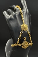 كف قلوب ذهب صافي عيار 21 وزن 12.2 جرام