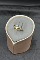 خاتم مسمار ذهب صافي عيار 18 وزن من 1.1 الى 1.2 جرا...