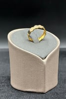 دبله خلية ذهب صافي عيار 21 وزن 1.7 جرام