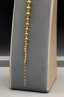 اسوارة كور ذهب ايطالي عيار 21 وزن 3.4 جرام