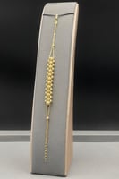 اسوارة كور ذهب صافي عيار 18 وزن 8.9 جرام