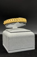 اسوارة ذهب صافي عيار 21 وزن 15.1 جرام