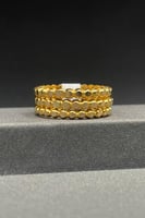 دبلة مرامي ذهب صافي عيار 21 وزن من 2.6 الى 2.8 جرا...