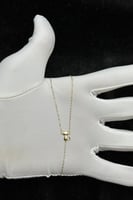 كف على شكل قطه ذهب صافي عيار 18 وزن 0.7 جرام