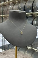 عقد ذهب مع الماس رعاش