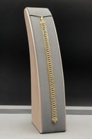 اسوارة كور ذهب صافي ملون عيار 18 وزن 8 جرام