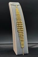 اسوارة كور ذهب صافي عيار 21 وزن 9.9 جرام