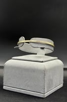 اسوارة ذهب صافي عيار 18 وزن من 1.7 الى 1.8 جرام