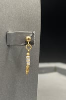 طقم ذهب تصميم هندي عيار 18 وزن 20.8 جرام