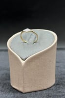 خاتم ذهب تصميم الماس عيار 18 وزن من 0.8 الى 0.9 جر...