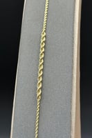 اسوارة مجدول ذهب صافي عيار 18 وزن من 1.1 الى 1.2 ج...