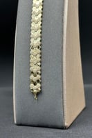 اسوارة خلية ذهب تصميم الماس عيار 18 وزن 9.9 جرام