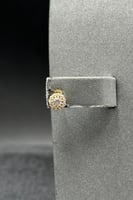 طقم ذهب ناعم عيار 18 وميض النجمة وزن 3.1 جرام