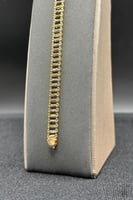 إسوارة ذهب صافي عيار 18 فخامة فيرا وزن 8.6 جرام تص...