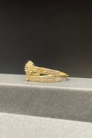 دبله توينز ذهب تصميم الماس عيار 18 وزن من 1.5 الى...