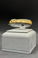 اسوارة وردة ذهب تصميم الماس عيار 21 وزن من 13.2 ال...