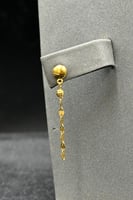 طقم ذهب صافي عيار 21 وزن 4.9 جرام