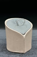 خاتم ذهب ابيض تصميم الماس عيار 18 وزن من 0.8 الى 0...