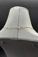 عقد فراشة ذهب صافي ايطالي عيار 18 وزن من 6.3 الى 6...