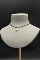 تعليقة بوتيقا ذهب مطفي عيار 18 وزن من 1 الى 1.7 جر...