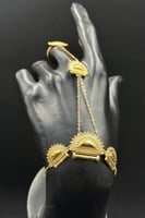 كف براشي ذهب صافي بحريني عيار 21 وزن من 6.2 الى 6....