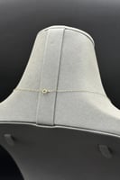 عقد دائري ذهب تصميم الماس عيار 18 وزن 0.5 جرام