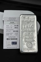 سبيكة فضة وزن 1000 جرام