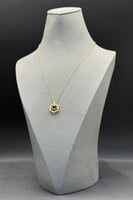 عقد معين ذهب عيار 18 وزن 3.3 جرام