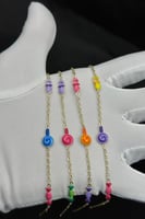 اسوارة اطفال شكل حلاوة ذهب ايطالي عيار 18 وزن من 1...