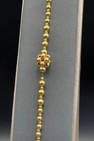 اسوارة كور ذهب ايطالي عيار 21 وزن 3.4 جرام