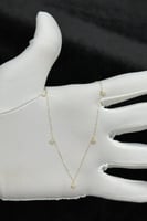 شوكر خلية ذهب تصميم الماس عيار 18 وزن 0.6 جرام