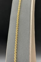 إسوارة كور ذهب صافي عيار 18 فخامة أوريا وزن 8 جرام...