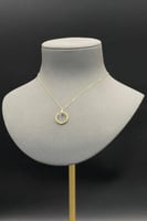 عقد مسمار ذهب تصميم الماس عيار 21 وزن من 3.3 الى 3...