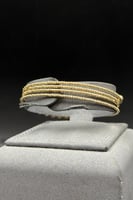 اسوارة ذهب صافي ايطالي عيار 18 وزن 7.8 جرام