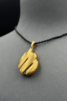 تعليقة امواج ذهب صافي عيار 21 وزن 5.2 جرام