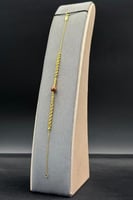 اسوارة ذهب تصميم هندي عيار 21 وزن من 2 الى 2.2 جرا...