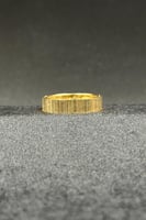 دبلة ذهب صافي عيار 18 وزن 2.9 جرام