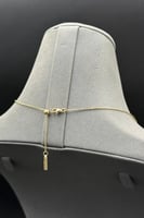 شوكر مستطيل ذهب تصميم الماس عيار 18 وزن 7.1 جرام