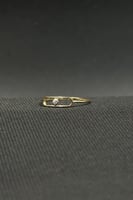 خاتم مستطيل ذهب تصميم الماس عيار 18 وزن من 0.4 الى...