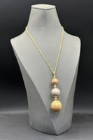 عقد كور ذهب صافي ايطالي عيار 18 وزن 9.2 جرام