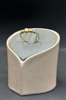 خاتم كور ذهب صافي ايطالي عيار 18 وزن من 0.7 الى 0....